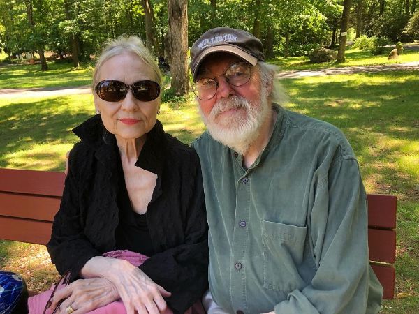 Delle Bolton and her husband, David Colloff. 